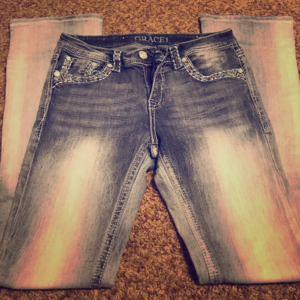 👖 Grace in LA bootcut Jeans, size 27